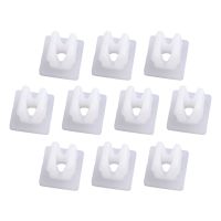 50Pcs White Plastic Front Bumper Support Splash Shield Clip Nut Screw Fit for Toyota Avalon Camry Auveco A20895 90189-06193