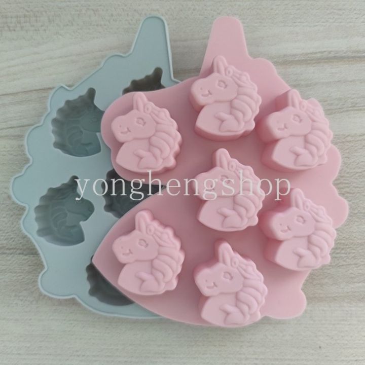 cartoon-pony-unicorn-shaped-silicone-cake-mold-candy-chocolate-jelly-cake-mould-homemade-diy-cake-decoration-baking-tool