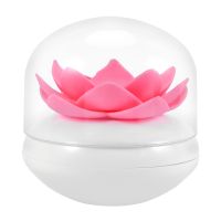 Hot Chic Lotus Flower Holder Toothpick Case Cotton Swab Box Home Décor