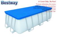 58232 Bestway 3.96mx1.85m Cover for 4Mx2M Swimming Pool 156 x73 Pool Dust Cover Pool Lid Against RainLeavesSunCold NOT Pool