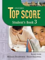 Bundanjai (หนังสือเรียนภาษาอังกฤษ Oxford) Top Score 3 Student s Book (P)