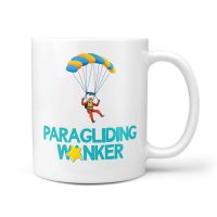 หยาบแบบตลกร่อนร่อนร่อน Wanker ถ้วยของขวัญหยาบคายนำเสนอกีฬา Paraglider