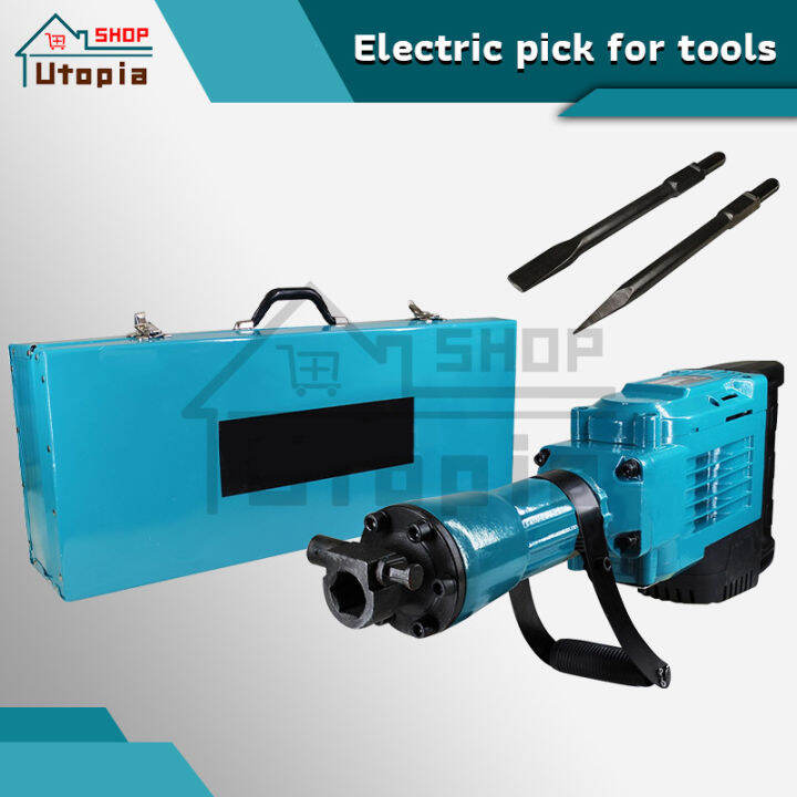 1850W Electric Demolition Hammer /Jack Hammers Heavy Duty 2900 BPM
