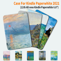 Kindle Cover 2021ใหม่ Magnetic Smart Case สำหรับ Amazon Kindle Paperwhite 5 11th Generation 6.8นิ้ว Signature Edition ฝาครอบ Funda สำหรับ M2L3EK