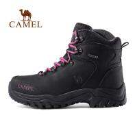 Camel Women S Outdoorหนังวัวรองเท้าเดินป่าระบายอากาศปีนเขาLace Up Non-Slipรองเท้าปีนเขาCampingรองเท้าการล่าสัตว์กีฬากันน้ำ