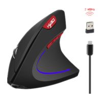 Rechargeable Gaming Wireless Mouse USB Computer Gamer Mouse 2.4G Ergonomic Mause kit Optical 6 Key Vertical Mice For PC Laptop