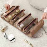 【CW】❅✶  Detachable Large Capacity 4 In 1 Folding Cosmetics Storage Toiletry