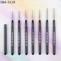 ArtSecret SPA-511R 1PC Korea Synthetic Hair Varnish Polish Makeup Cosmetic Paint Brushes For A Manicure Nail Design Art Gel Artist Brushes Tools