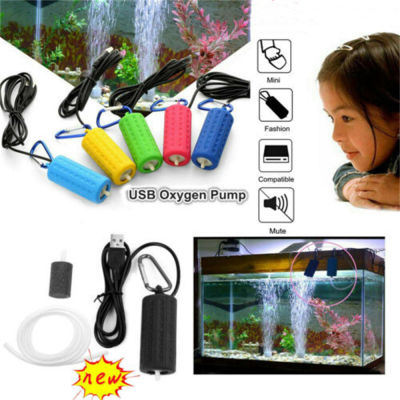 Air Tank Fish Aquarium Aerator Ultra Oxygen Silent Pump USB Air Pumps Fish Tank Air Pump Mini Air Pump