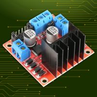 โมดูลบอร์ดควบคุมมอเตอร์ DC Stepper Motor Robot รถสมาร์ท 1 ชิ้น L298N โมดูล H Bridge โมดูลบอร์ดควบคุมสำหรับ Stepper Motor Smart Car Robot