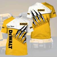 (ALL IN STOCK XZX)    3D All Over Printed Dewalt AN-NH Shirts Ver 8   (FREE NAME PERSONALIZED)