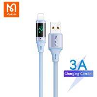 [Hot A] จอแสดงผลดิจิตอล USB Lightning Mcdodo 3A สายสำหรับ iPhone 14 13 12 11 Pro Max X สายส่งข้อมูลค่าโทรศัพท์สาย USB-A