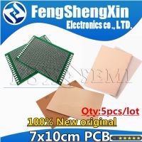 【YF】☜☊  5pcs PCB 7x10cm 7x10 Side Prototype Diy Printed Circuit Board for