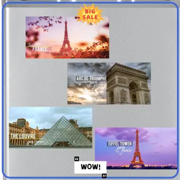 Buy Paris Magnets Online. Paris Monuments. Made in France