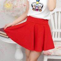 Lady Tennis High Waist Plain Skater Flared Pleated Mini Short Skirt Shorts Lose