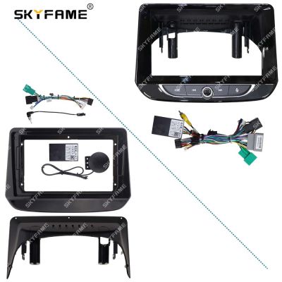 SKYFAME Car Frame Fascia Adapter Canbus Box Decoder Android Radio Dash Fitting Panel Kit For Chevrolet Orlando Onix Cavalier