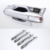 For Volvo XC60 2018 2019 2020 2021 Chromium Styling Chrome Exterior Door Handle Cover Moulding Trim