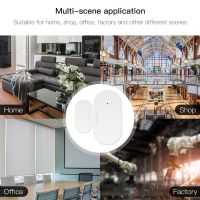 8X Tuya Zigbee Door and Window Sensor Smart Automation Security Protection Smartlife APP Alarm Remote Real-Time Push