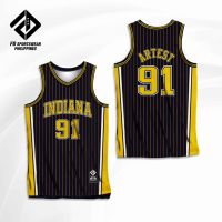 RON ARTEST INDIANA PACERS FULL SUBLIMATED JERSEY