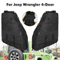 Multi-Pockets Roll Bar กระเป๋าเก็บกรงสำหรับ Jeep 2007-2019 Wrangler JK Rubicon 4ประตู Trunk Organizers &amp; Cargo กระเป๋า Saddlebag