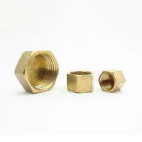 【CW】 1/8 quot; 1/4 quot; 3/8 quot; 1/2 quot; 3/4 quot; 1 quot; BSP Female Thread Hex Head Brass End Cap Plug Pipe Fitting Coupler Connector Adapter