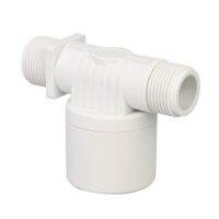 Floating Ball Valve Built-in Embedded Float Valve Water Level Control Valve for Solar Water Tank (1Inch Side)