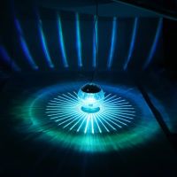 Solar Floating Pool Lights Underwater Ball Lamp RGB Color Changing LED Ball Lights IP65 Waterproof Pond Light for Garden Yard