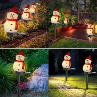 Solar Lights Christmas Solar Powered LED Light Decor Outdoor Garden Stake Xmas