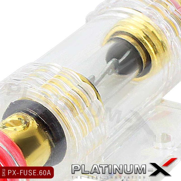 platinum-x-กระบอกฟิวส์60a-80a-100a-ไส้ฟิวส์60-100แอมป์-px-fuse-กระบอกฟิวส์-กระบอกฟิวส์เดี่ยว-กระบอกฟิวส์60-100แอมป์-เข้า1ออก1-กระบอกฟิวส์รถยนต์