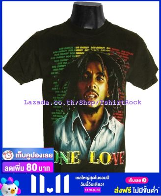 เสื้อวง BOB MARLEY บ็อบ มาร์เลย์ ไซส์ยุโรป เสื้อยืดวงดนตรีร็อค เสื้อร็อค  TDB6034 สินค้าในประเทศ