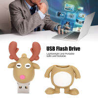 แฟลชไดรฟ์ USB น้ำหนักเบา แบบพกพา ปลอดภัย เชื่อถือได้ แฟลชไดรฟ์ USB คริสต์มาส PVC ที่สวยงาม