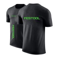 2023 Festool เสื้อสเวตเตอร์พิมพ์ลายสำหรับผู้ชาย,ใหม่ฤดูร้อนคอกลมสีทึบสวมใส่สบายเสื้อยืดแขนสั้นสันทนาการ