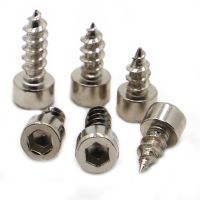 10-50pcs Nickel Plated Carbon Steel Allen Hexagon Hex Socket Cap Head Speaker Self-tapping Wood Screw M2 M2.6 M3 M3.5 M4 M5 M6 Nails Screws  Fasteners