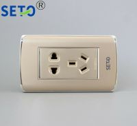 120 Type Five Hole Power Socket Panel Wall Plate Socket Keystone Faceplate