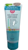 Cathy Doll Serum Foam Cleanser สูตร .MakeUp Remover Toner &amp; Serum Foam Cleanser ขนาด 100ml