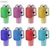 YEUFUNY Neoprene 40oz Thermos Cup Pouch Small Colorful Car Sippy Cup Protective Cover Gift Sturdy Gym Water Bottle Cover Accessories