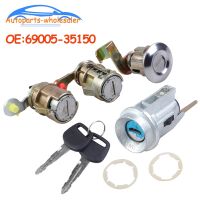 High Quality 69005-35150 6900535150 Door Lock Barrel Cylinder With 2 Keys For Toyota Hilux 1988-1997 Car Auto accessorie Brand new original high quality warranty two years