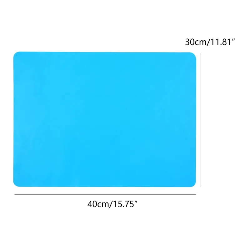 1pc 40*30cm Large Silicone Mat For Craft, Jewelry Casting Molds