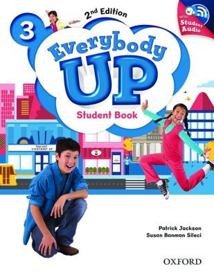 Bundanjai (หนังสือคู่มือเรียนสอบ) Everybody Up 2nd ED 3 Student Book CD (P)