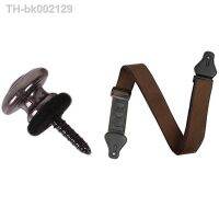 ❍☌ 1X Guitar Strap With 3 Pick Holders Acoustic Guitars (Coffee) 6 Pieces Mushrooms Head Guitar Strap Buttons