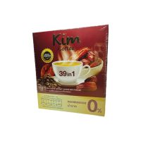 คิม คอฟฟี่ Kim Coffee 39in1 กาแฟอินทผาลัม กาแฟเพื่อสุขภาพ 10 ซอง ( 1 กล่อง )