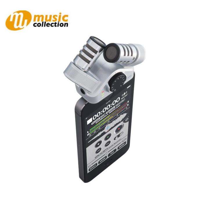 ไมโครโฟนบันทึกเสียง-zoom-iq6-stereo-x-y-microphone-for-ios-with-lightning-connector