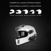 BT5.0 Motorcycle Headset Intercom Interconnection Outdoor Riding Helmet Headset with DSP+ Noise Reduction Function