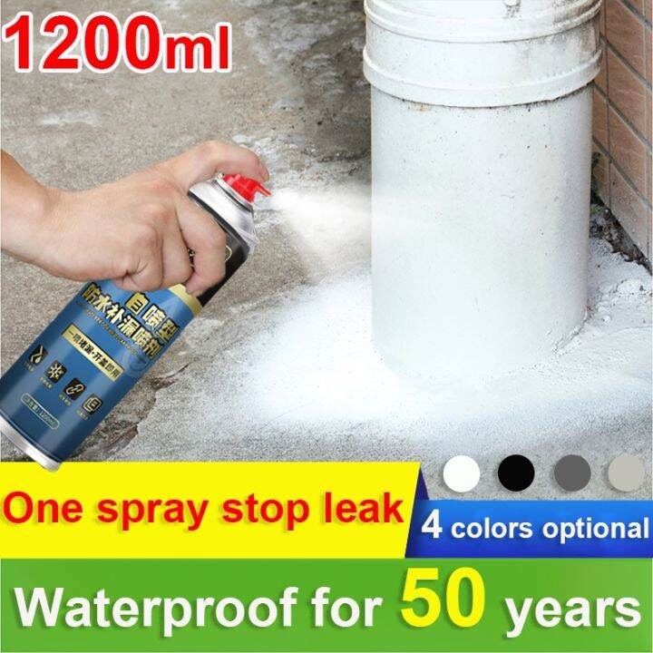 Cod Spray Stop Leak Waterproof Spray1200ml 4 Colors Optional For 50 