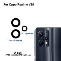 3ชิ้นชุดอะไหล่สำหรับ Realme Oppo V25อะไหล่กล้องด้านหลังเลนส์แก้วชิ้นส่วนสำหรับ Oppo Realme V 25ทดลองเลนส์สมาร์ทโฟน SXT37122ที่ดี