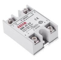 SSR 40 DA โมดูลแปลงไฟควบคุมวงจร AC DC Solid State Relay FOTEK 24-380VAC 40A 3-32VDC