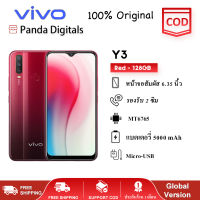 vivo Y3 RAM 8GB ROM 128GB 100% Original 99ใหม่ ประกันร้าน 1 เดือน Panda digitals