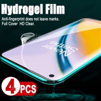 4PCS Screen Gel Protector For Oneplus Nord 2 N10 N100 N200 5G Hydrogel Safety Film For One plus Nord2 Nord10 Soft Not Glass Vinyl Flooring