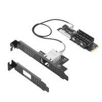 1 Piece 10 Gigabit Nic B Key M Key 10G/2.5G/1000M RJ45 Lan Network Adapter Card AQC107 Chip Network Cards