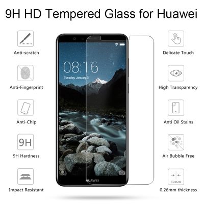 [spot goods66] Huawei Y5กระจกนิรภัยสำหรับที่ทนทาน Y6 Pro Prime 2017 2018ปกป้องหน้าจอ2019 Y6S